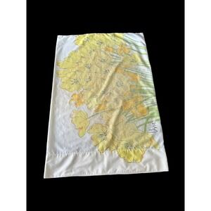 Vintage Vera Neumann daffodil pillowcase (1)